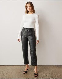 Atmos&Here - Naomi Crew Neck Knit Top