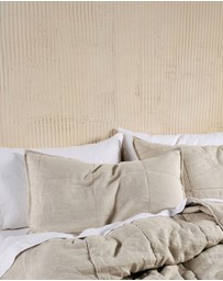 Linen House - Nimes Pure Linen Pillow Sham Pair