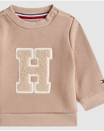 Tommy Hilfiger - Towelling Fleece Sweatshirt - Baby