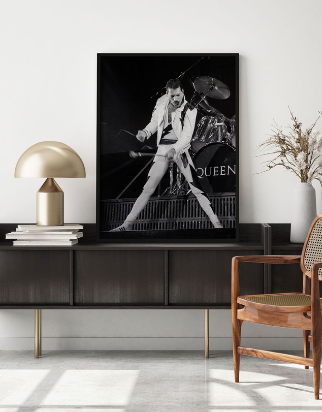 Olive et Oriel - Queen Art Print