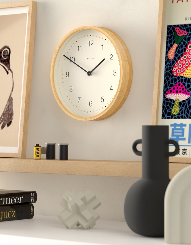 Newgate - Newgate Bali Wall Clock - Mongoose Dial