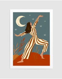 Olive et Oriel - Dancing With Stars by Treechild Art Print