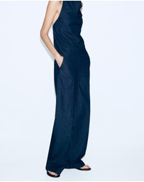 M.N.G - High-Waisted Denim Trousers
