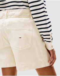 Tommy Jeans - Paperbag Relaxed High Rise Shorts