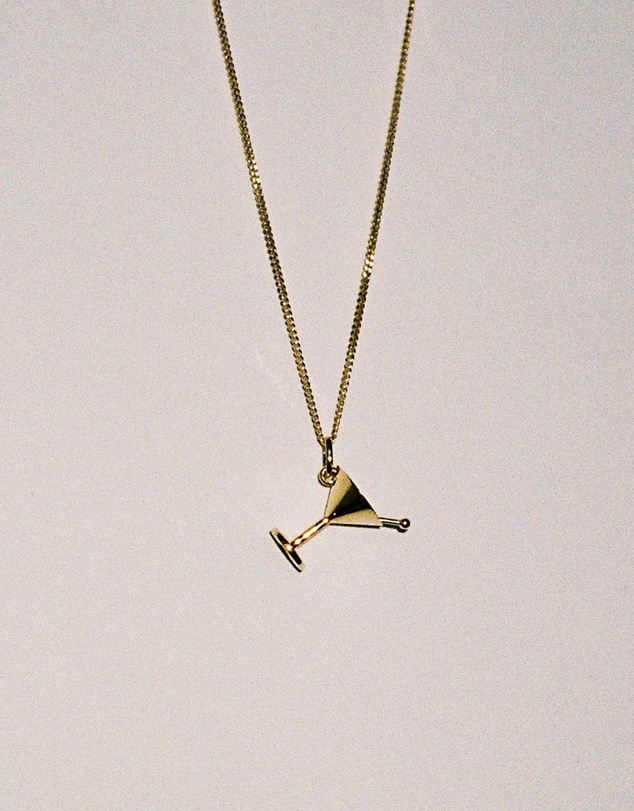 Meadowlark - Martini Charm Necklace