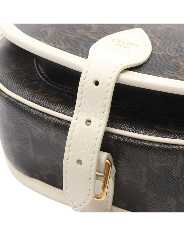 Pre-Loved by Azura Reborn - Pre-Loved Medium Triomphe Coated Canvas Folco Crossbody