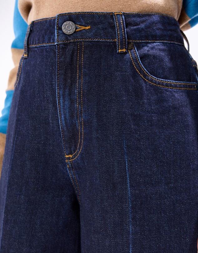 Marcs - Mickey Waxed Barrel Leg Jeans