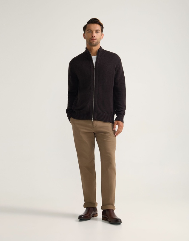 Oxford - Frankie Zip Up Cardigan
