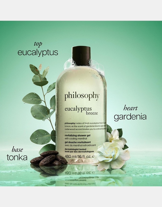 Philosophy - Eucalyptus Breeze Revitalising Shower Gel 480ml