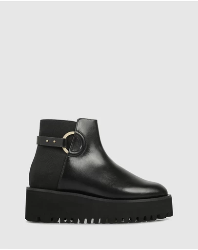 B.Coops - Arwen Flatform Ankle Boots