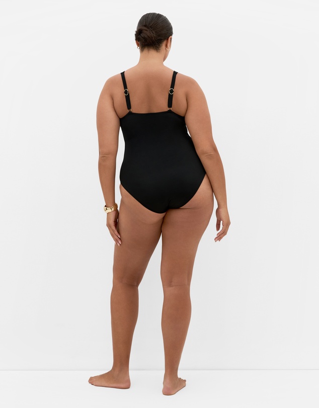 City Chic - Amalfi Ruched 1 Piece