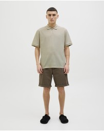 Jack & Jones - Austin Zip SS Polo