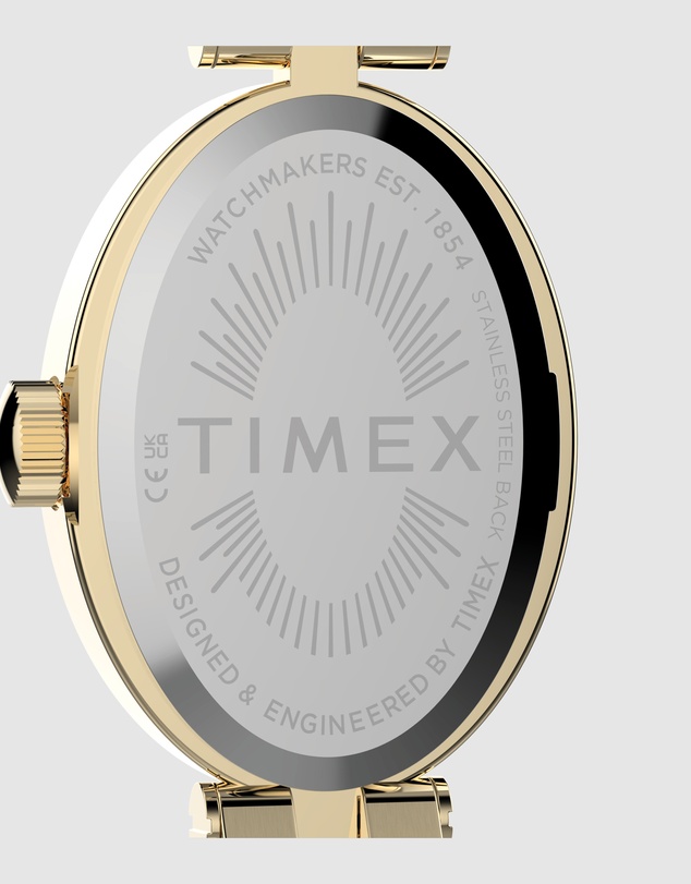 TIMEX - Cavatina® 19mm Crystal Dial Stainless Steel Bracelet Watch