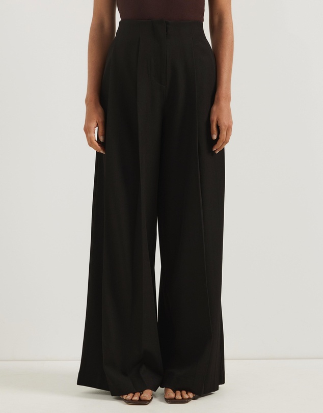 Atmos&Here - Molly Pleated Tailored Pants