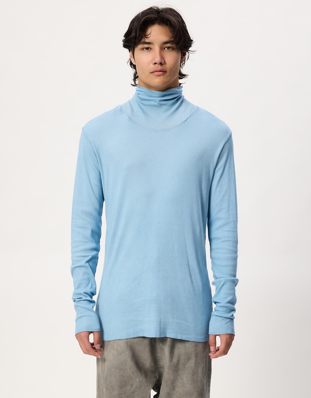 Surrounded By Ghosts - The Atacamite Slim Rib Knit Turtle Neck T-Shirt