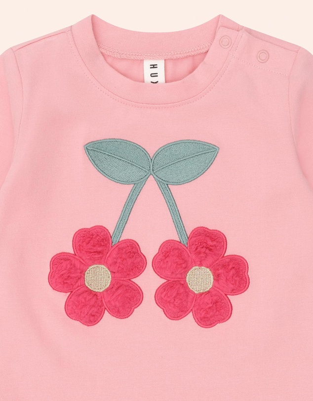 Huxbaby - Double Flower Top - Babies