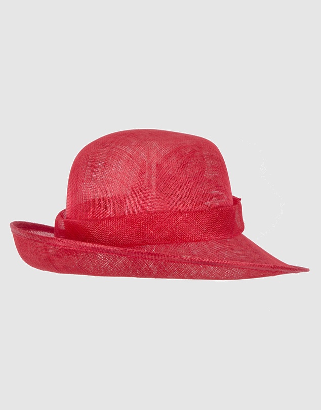 Max Alexander - Sinamay Red Fashion Hat