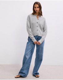 The Fated - Maia Round Neck Knit Cardigan