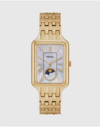 Fossil - Raquel Gold Tone Multifunction Watch