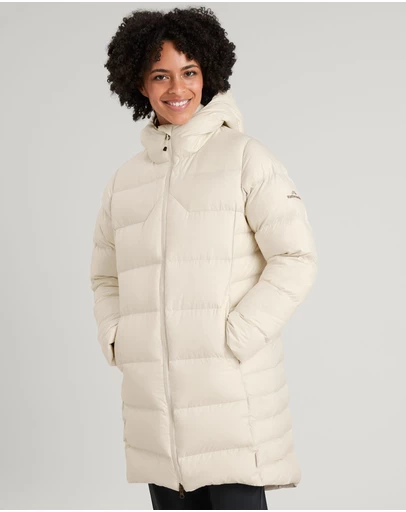 Kathmandu - Epiq Longline Down Puffer Jacket Warm Outdoor Winter Coat