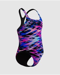 Speedo - Hyperboom Allover Medalist One-Piece - Kids-Teens
