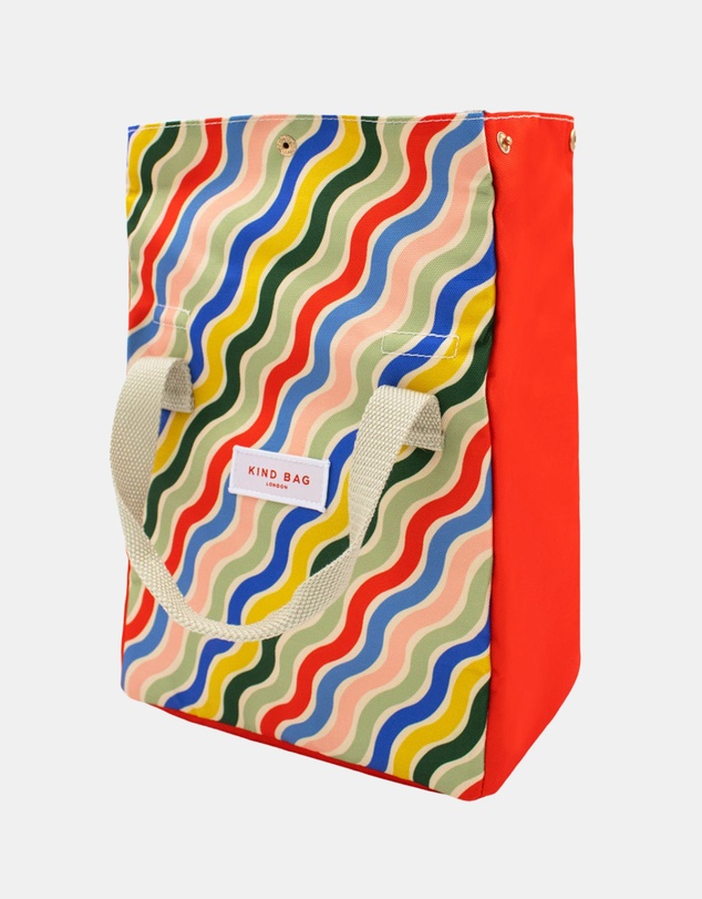 Kind Bag - Lunch Bag Rainbow Waves