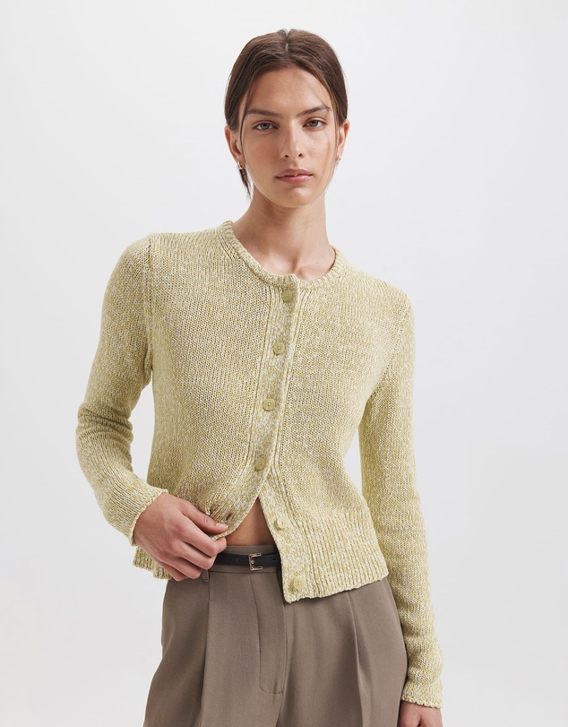 SABA - Edith Tape Yarn Cardigan