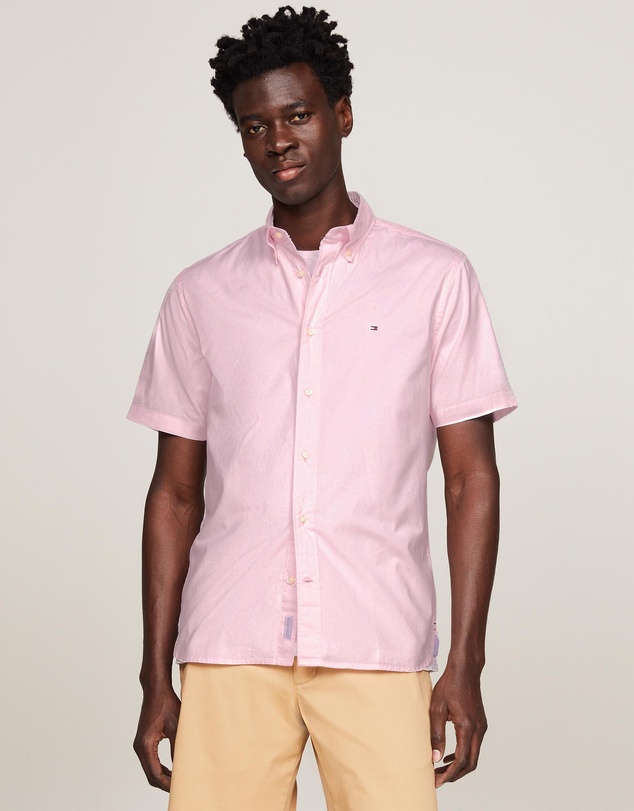 Tommy Hilfiger - Flex Poplin Short Sleeve Shirt