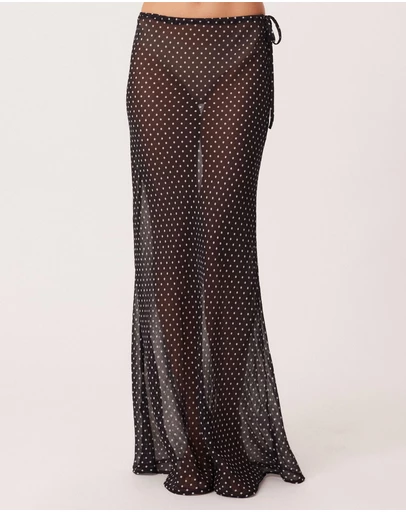 SNDYS - Tamika Sheer Maxi Skirt - ICONIC EXCLUSIVE