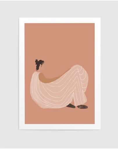 Olive et Oriel - Basked Sun by Casa Cartissi Art Print
