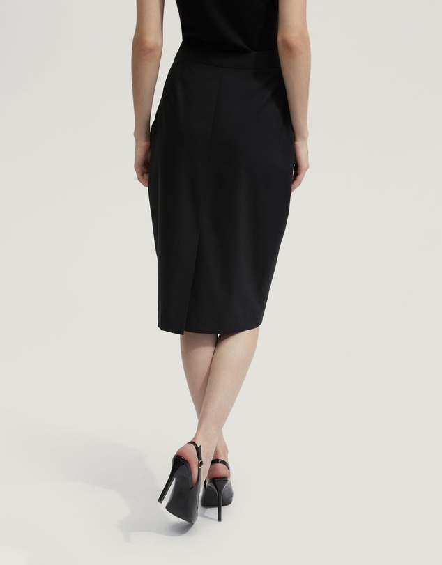 Oxford - Peggy Wool Stretch Suit Skirt