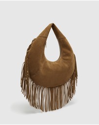 Nakedvice - The Tori Mocha Suede Bag