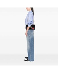 Pre-Loved by Azura Reborn - Pre-Loved Medium GG Marmont Leather Malaga Kid Heart Patch Chain Flap