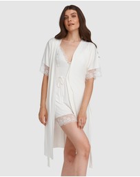 Oh!Zuza - Lace Trim Robe