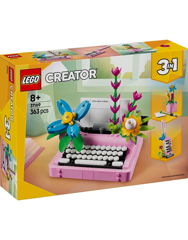 LEGO - 31169 Typewriter with Flowers