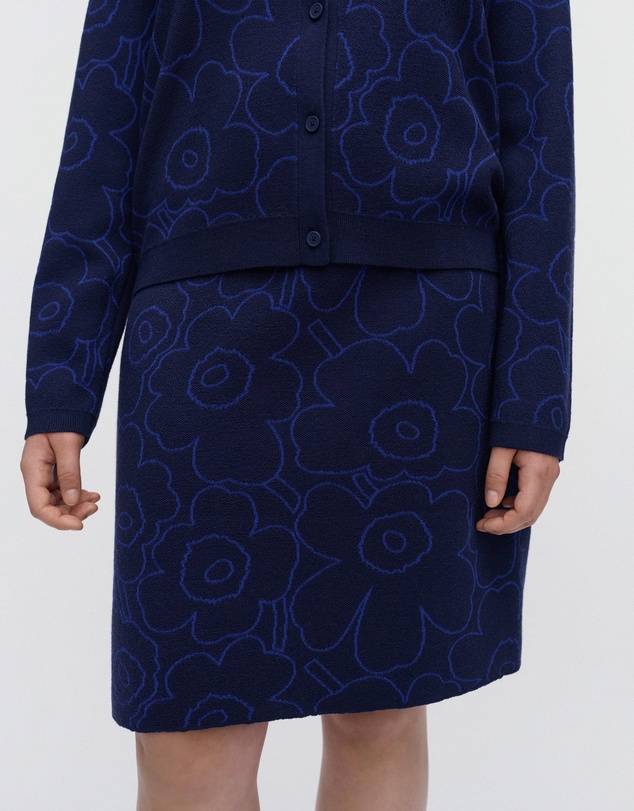 Marimekko - Vapaus Piirto Unikko Knitted skirt