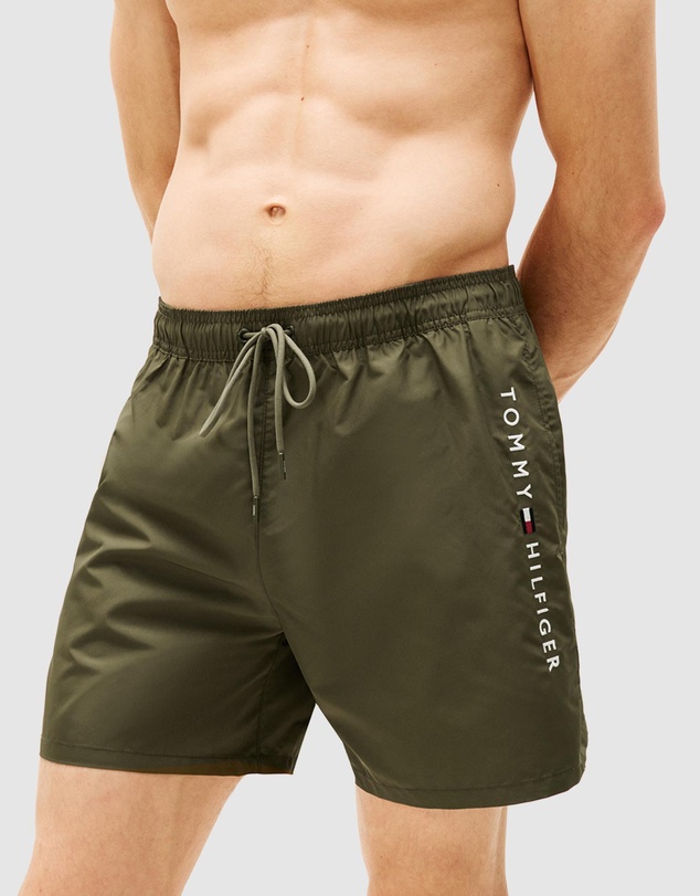 Tommy Hilfiger - Original Drawstring Mid Length Swim Shorts