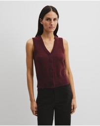 Country Road - Cotton Cash Knit Vest
