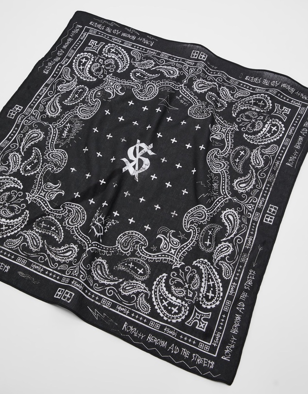 Ksubi - Ghosted Bandana Black/White