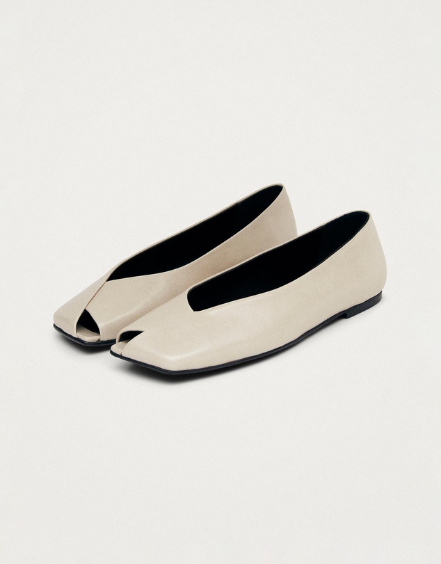 Alohas - Katia Leather Ballet Flats - Women's