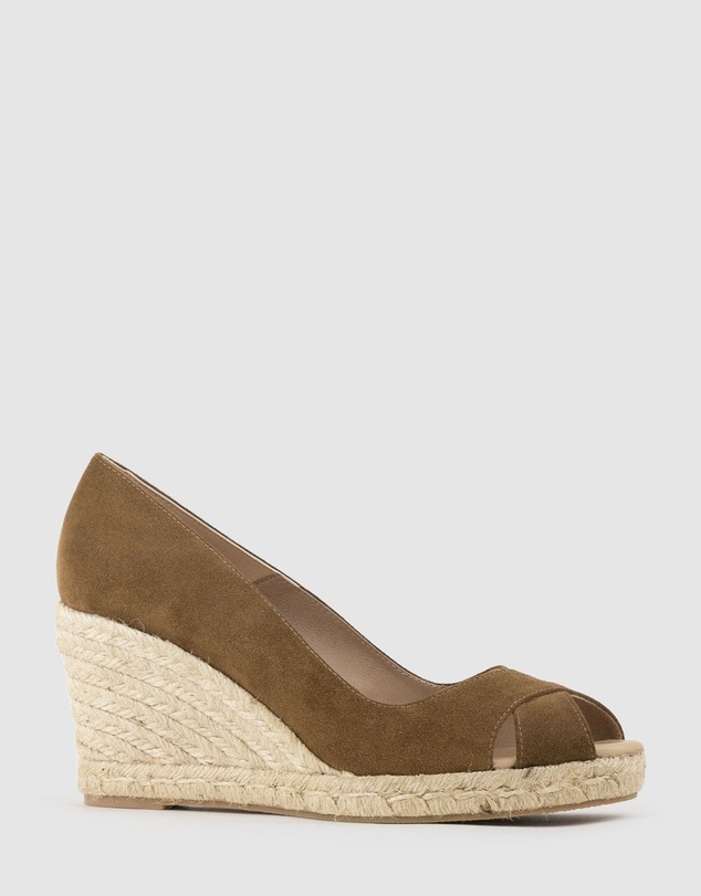 Edward Meller - MAGNOLIA Peep Toe Pump Espadrille