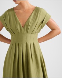Forever New - Alessandra Tuck Detail Midi Dress
