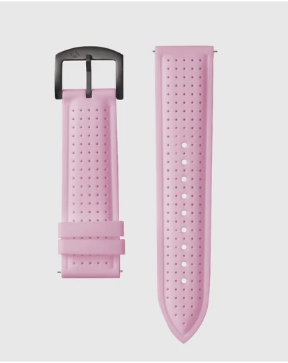 Maxum - Raglan Band Pink Silicone Strap Black Buckle