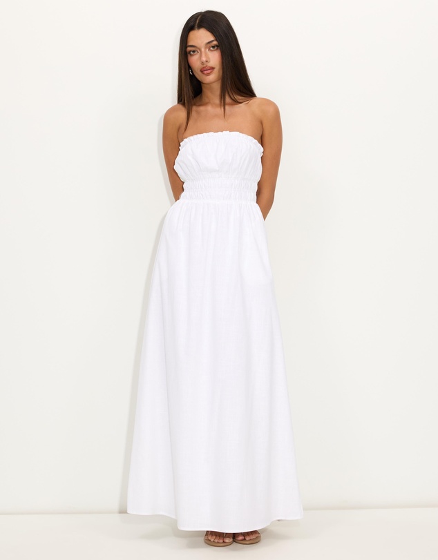 Dazie - Heatwave Strapless Maxi Dress