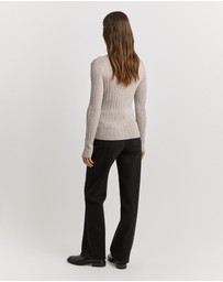Toorallie - Variegated Rib Cardigan
