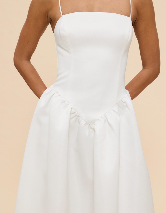 CHANCERY - Kayla Classic Square Neckline Gown
