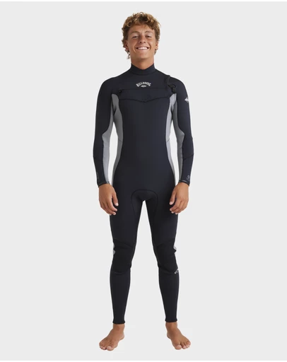Billabong - Mens 3/2mm Absolute Natural Chest Zip Wetsuit