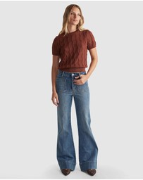 Decjuba - Lauren Lurex Knit Tee