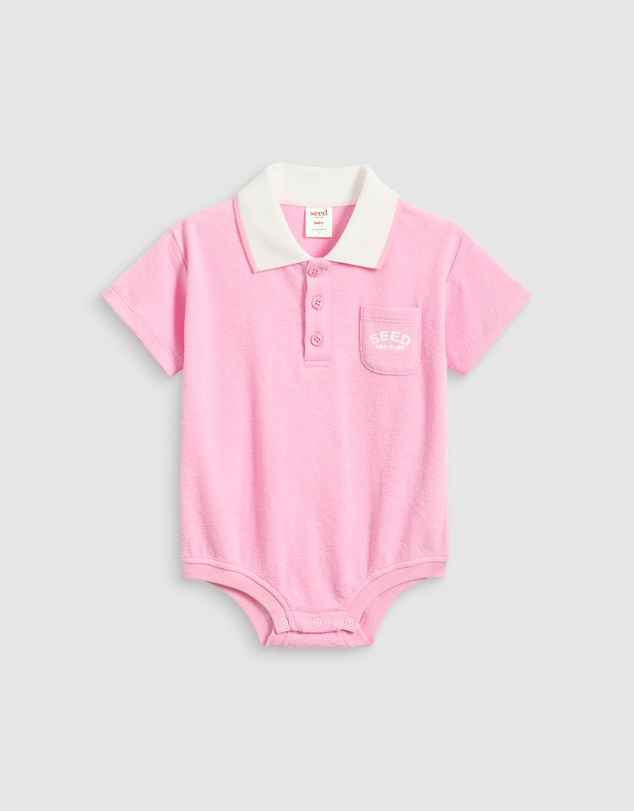Seed Heritage - Logo Polo Romper