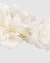 Max Alexander - Cream Flowers Fascinator